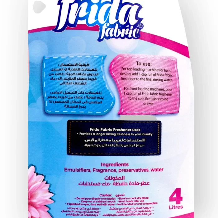 Frida Fabric Freshener & softener – 4 L