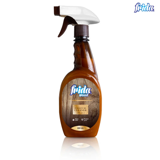 Frida Wood furniture cleaner & Degreaser - 600ML - Long lasting Oud scent
